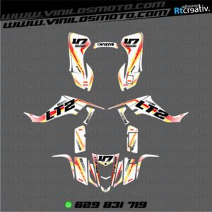 ADHESIVOS Y PEGATINAS DE VINILO PARA SUZUKI LTZ 400 Rt003-20
