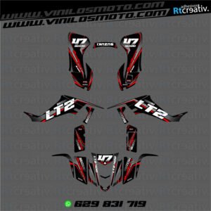 ADHESIVOS Y PEGATINAS DE VINILO PARA SUZUKI LTZ 400 Rt003-01