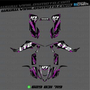 ADHESIVOS Y PEGATINAS DE VINILO PARA SUZUKI LTZ 400 Rt003-06