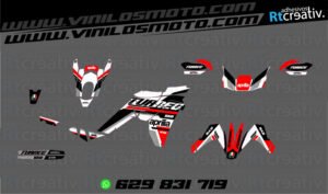 ADHESIVOS Y PEGATINAS DE VINILO APRILIA TUAREG 660 Rt002-01
