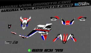 ADHESIVOS Y PEGATINAS DE VINILO APRILIA TUAREG 660 Rt002-08