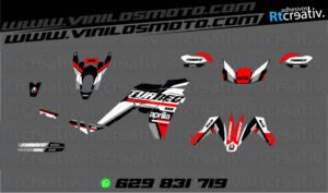 ADHESIVOS Y PEGATINAS DE VINILO APRILIA TUAREG 660 Rt002-09