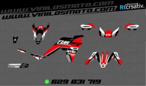 ADHESIVOS Y PEGATINAS DE VINILO APRILIA TUAREG 660 Rt002-12