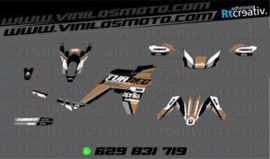 ADHESIVOS Y PEGATINAS DE VINILO APRILIA TUAREG 660 Rt002-14