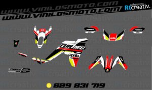 ADHESIVOS Y PEGATINAS DE VINILO APRILIA TUAREG 660 Rt002-15