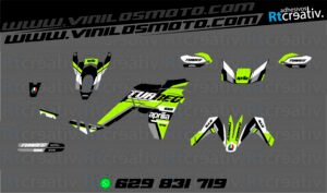 ADHESIVOS Y PEGATINAS DE VINILO APRILIA TUAREG 660 Rt002-17