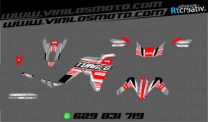 ADHESIVOS Y PEGATINAS DE VINILO APRILIA TUAREG 660 Rt003-02