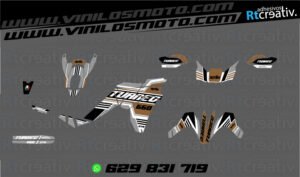 ADHESIVOS Y PEGATINAS DE VINILO APRILIA TUAREG 660 Rt003-10
