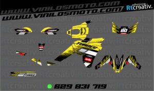 ADHESIVOS Y PEGATINAS DE VINILO APRILIA TUAREG 660 Rt004-03