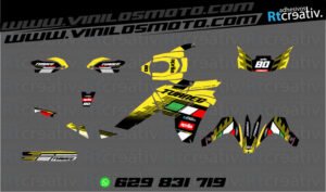 ADHESIVOS Y PEGATINAS DE VINILO APRILIA TUAREG 660 Rt004-07
