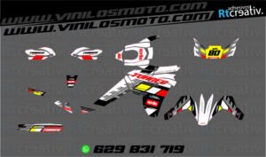 ADHESIVOS Y PEGATINAS DE VINILO APRILIA TUAREG 660 Rt004-12