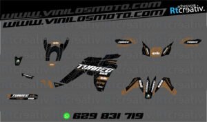 ADHESIVOS Y PEGATINAS DE VINILO APRILIA TUAREG 660 Rt005-04