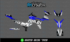 ADHESIVOS Y PEGATINAS DE VINILO VOGE 300 RALLY Rt001-10