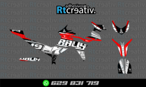 ADHESIVOS Y PEGATINAS DE VINILO VOGE 300 RALLY Rt001-11