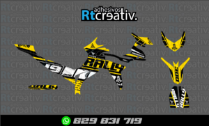 ADHESIVOS Y PEGATINAS DE VINILO VOGE 300 RALLY Rt001-15