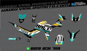 175€ - Voge 300 Rally | Diseño Rt002 22 ADHESIVOS Y PEGATINAS DE VINILO VOGE 300 RALLY Rt002-11