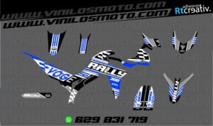 175€ - Voge 300 Rally | Diseño Rt003 6 ADHESIVOS Y PEGATINAS DE VINILO VOGE 300 RALLY Rt003-03