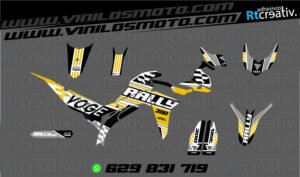 175€ - Voge 300 Rally | Diseño Rt003 8 ADHESIVOS Y PEGATINAS DE VINILO VOGE 300 RALLY Rt003-04
