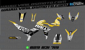 175€ - Voge 300 Rally | Diseño Rt003 16 ADHESIVOS Y PEGATINAS DE VINILO VOGE 300 RALLY Rt003-14