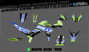 175€ - Voge 300 Rally | Diseño Rt003 24 ADHESIVOS Y PEGATINAS DE VINILO VOGE 300 RALLY Rt003-16