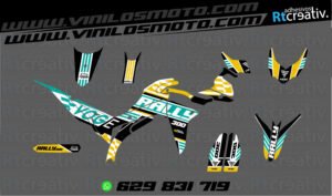 175€ - Voge 300 Rally | Diseño Rt003 28 ADHESIVOS Y PEGATINAS DE VINILO VOGE 300 RALLY Rt003-19