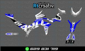 175€ - Voge 300 Rally | Diseño Rt004 12 ADHESIVOS Y PEGATINAS DE VINILO VOGE 300 RALLY Rt004-06