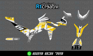 175€ - Voge 300 Rally | Diseño Rt004 14 ADHESIVOS Y PEGATINAS DE VINILO VOGE 300 RALLY Rt004-07