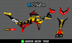 175€ - Voge 300 Rally | Diseño Rt004 16 ADHESIVOS Y PEGATINAS DE VINILO VOGE 300 RALLY Rt004-08