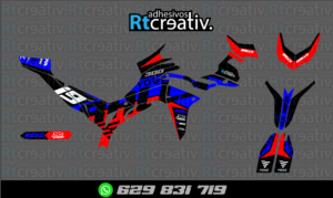 175€ - Voge 300 Rally | Diseño Rt004 20 ADHESIVOS Y PEGATINAS DE VINILO VOGE 300 RALLY Rt004-10