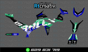 175€ - Voge 300 Rally | Diseño Rt004 28 ADHESIVOS Y PEGATINAS DE VINILO VOGE 300 RALLY Rt004-14