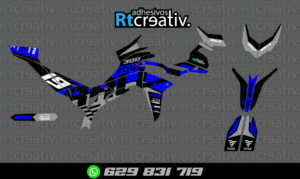 175€ - Voge 300 Rally | Diseño Rt004 32 ADHESIVOS Y PEGATINAS DE VINILO VOGE 300 RALLY Rt004-16