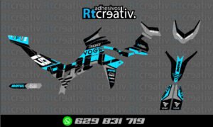 175€ - Voge 300 Rally | Diseño Rt004 42 ADHESIVOS Y PEGATINAS DE VINILO VOGE 300 RALLY Rt004-21