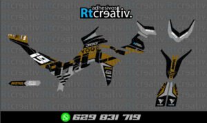 175€ - Voge 300 Rally | Diseño Rt004 44 ADHESIVOS Y PEGATINAS DE VINILO VOGE 300 RALLY Rt004-22