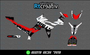 175€ - Voge 300 Rally | Diseño Rt005 16 ADHESIVOS Y PEGATINAS DE VINILO VOGE 300 RALLY Rt005-08