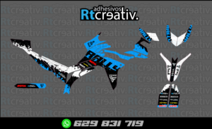 175€ - Voge 300 Rally | Diseño Rt005 24 ADHESIVOS Y PEGATINAS DE VINILO VOGE 300 RALLY Rt005-12