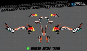 ADHESIVOS Y PEGATINAS DE VINILO KTM ADVENTURE Rt001-01