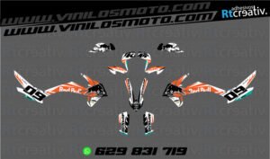 ADHESIVOS Y PEGATINAS DE VINILO KTM ADVENTURE Rt001-06