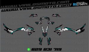 ADHESIVOS Y PEGATINAS DE VINILO KTM ADVENTURE Rt004-02