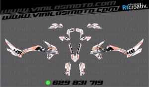ADHESIVOS Y PEGATINAS DE VINILO KTM ADVENTURE Rt004-06