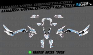 ADHESIVOS Y PEGATINAS DE VINILO KTM ADVENTURE Rt004-08