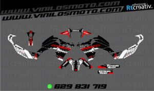 ADHESIVOS Y PEGATINAS DE VINILO YAMAHA TENERE Rt010-02