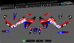 ADHESIVOS Y PEGATINAS DE VINILO YAMAHA TENERE Rt014-04