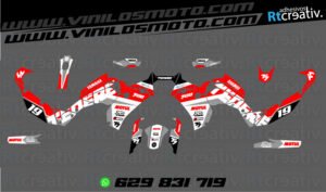 ADHESIVOS Y PEGATINAS DE VINILO YAMAHA TENERE Rt014-09