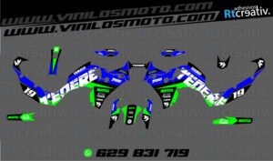 ADHESIVOS Y PEGATINAS DE VINILO YAMAHA TENERE Rt014-16