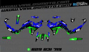 ADHESIVOS Y PEGATINAS DE VINILO YAMAHA TENERE Rt014-17