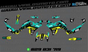 ADHESIVOS Y PEGATINAS DE VINILO YAMAHA TENERE Rt014-18