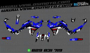 ADHESIVOS Y PEGATINAS DE VINILO YAMAHA TENERE Rt014-19