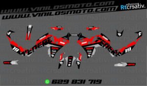 ADHESIVOS Y PEGATINAS DE VINILO YAMAHA TENERE Rt014-21