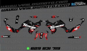 175€ - Yamaha Tenere | Diseño Rt015 16 ADHESIVOS Y PEGATINAS DE VINILO YAMAHA TENERE Rt015-01