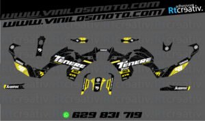175€ - Yamaha Tenere | Diseño Rt015 18 ADHESIVOS Y PEGATINAS DE VINILO YAMAHA TENERE Rt015-06
